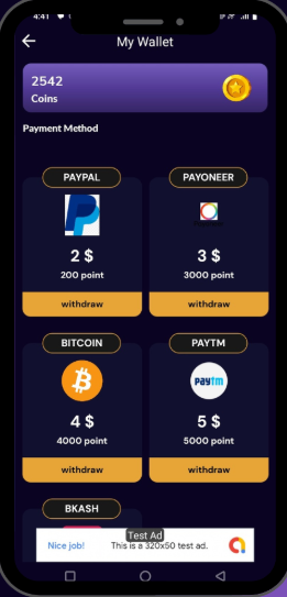 WITHDRAW MONEY